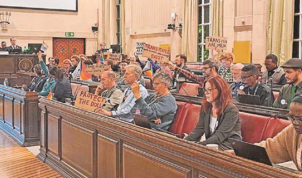 Call to show respect after trans row at city council