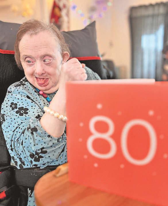 Elizabeth continues to defy odds as she hits 80