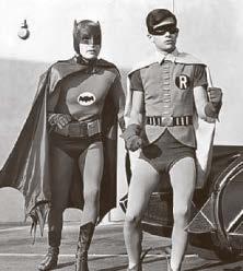 BAM! SPLATT! TO THE BATMOBILE!