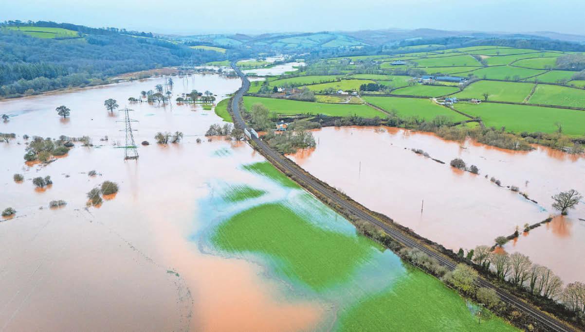 Storm shuts schools and roads as West is flooded