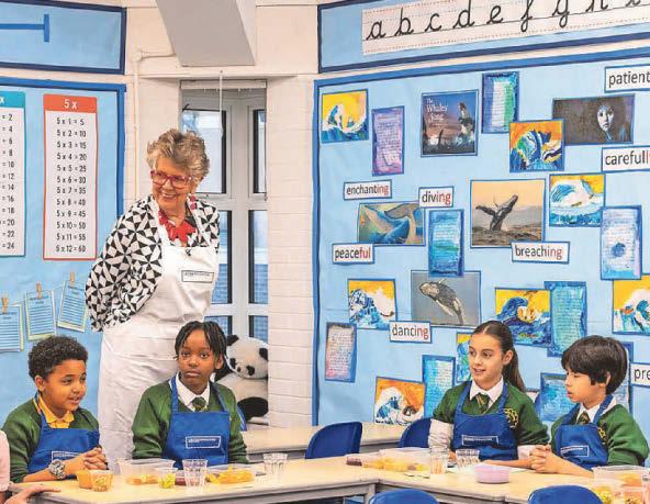 Stars in call for primary school cookery classes