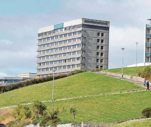 Hilton and flats scheme for site of former hotel