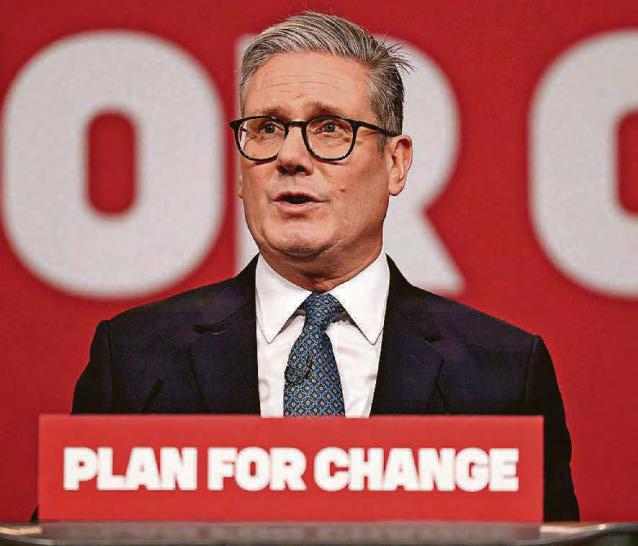 Starmer sets out key targets