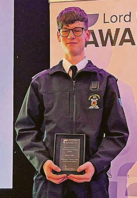 National award for police cadet