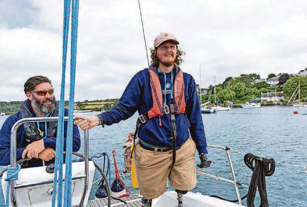 Triple amputee prepares for Pacific mission