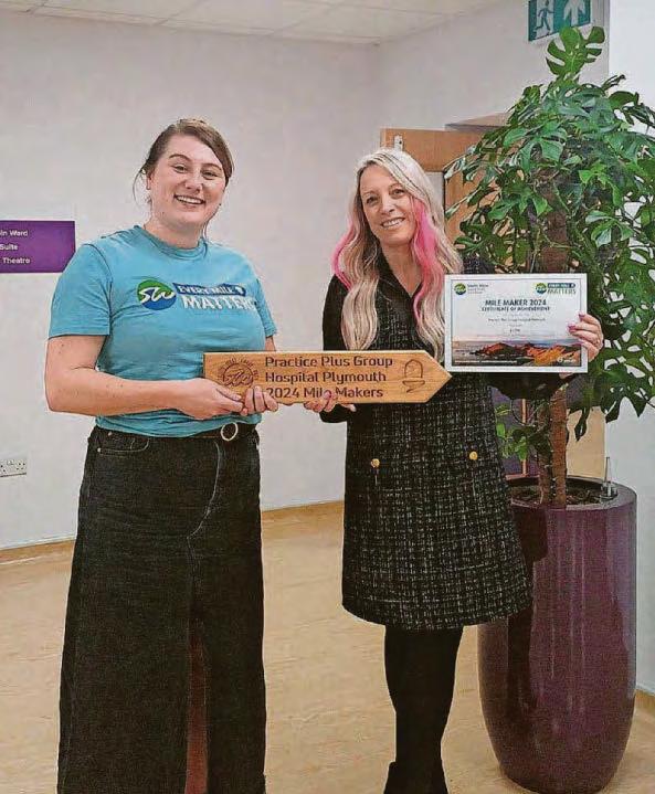 Walking pays off for hospital staff