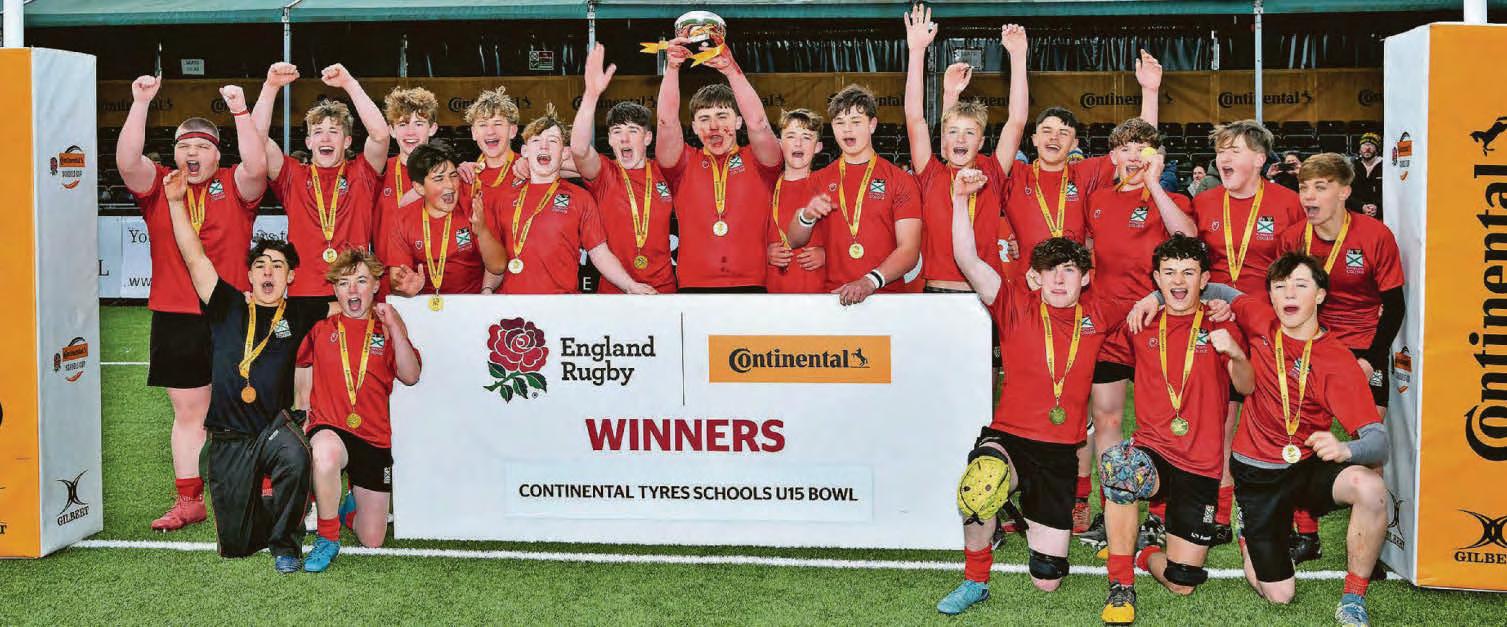 Burton bursting with pride after leading Plymouth College to victory