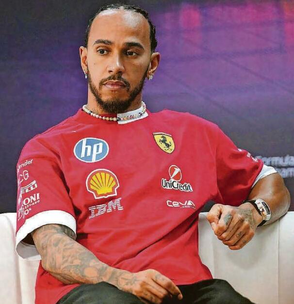 Lewis Hamilton on red alert with Ferrari