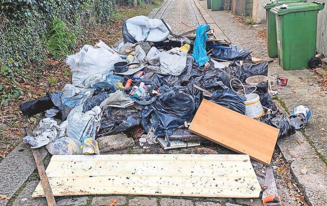 Prison sentence for fly-tipper's foul acts