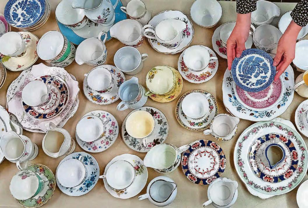 Vintage Saltram china to be sold