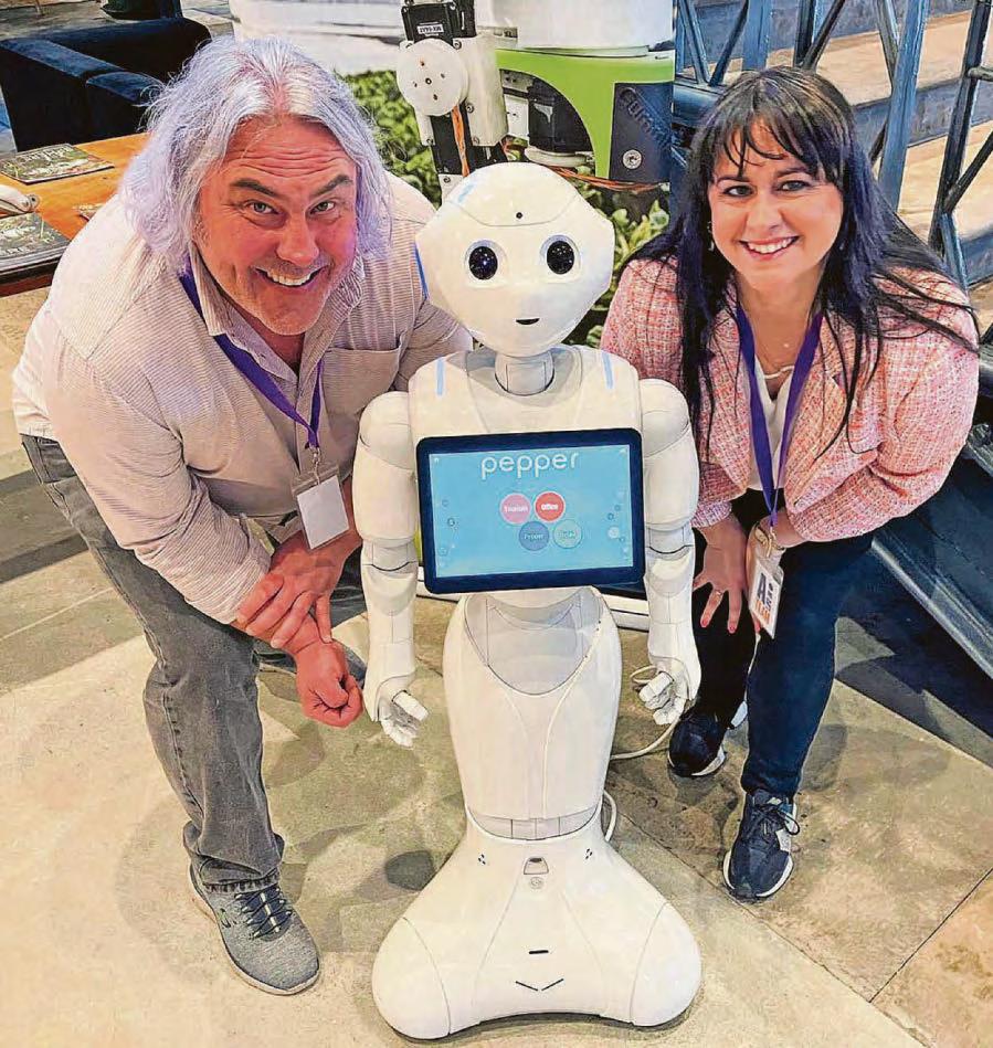 Robots give a glimpse of amazing AI future