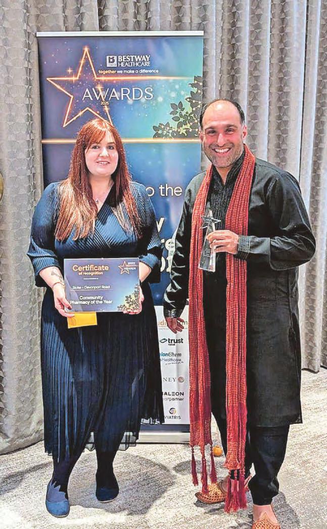 Pharmacy wins award as best in community