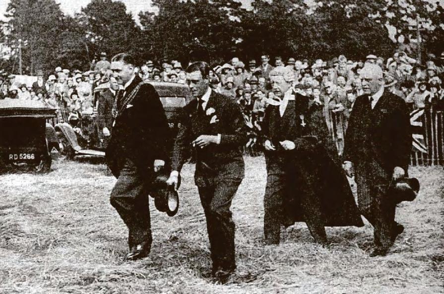 Royal visits to Plymouth's aerodrome