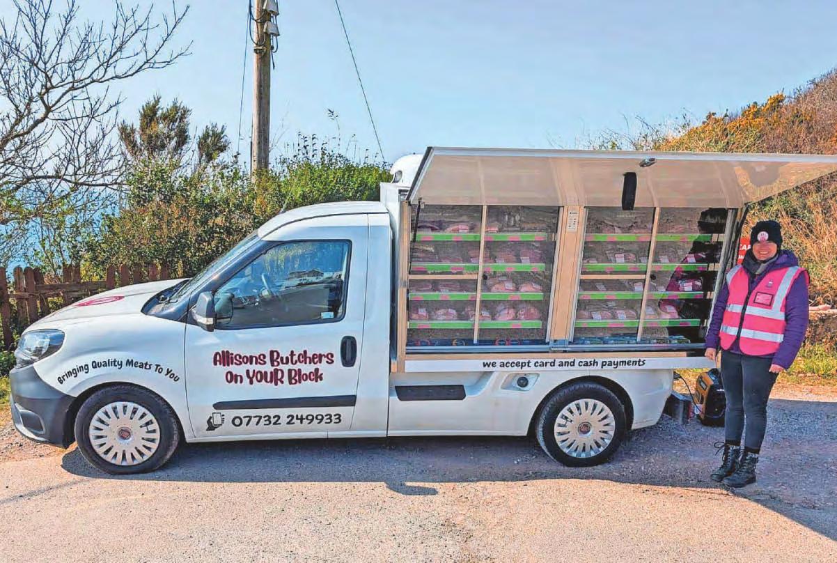 Chop, chop! Family takes its meat out on the road