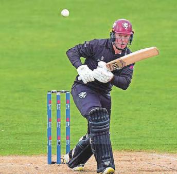 It's you, Rew ... first cap for batsman