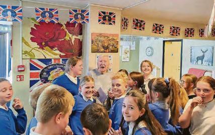 Wartime sing-a-long at care home