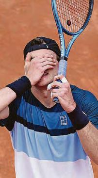 Draper runs out of road in Rome