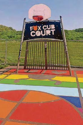 Basketball court project proves a real slam dunk