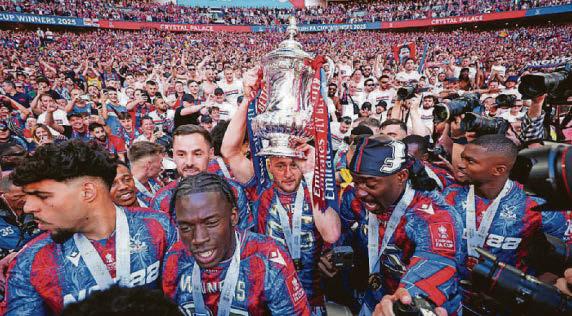 Glasner hails his Palace players for creating history