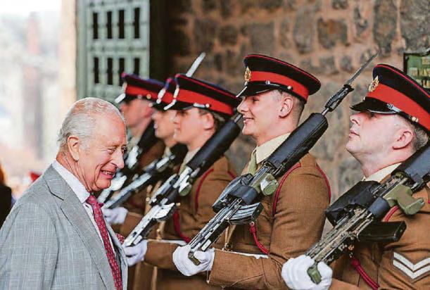King hails 101-year-old Lancashire veteran
