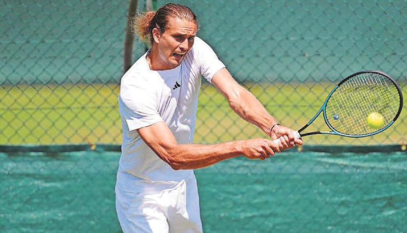 Zverev hits grass form at right time