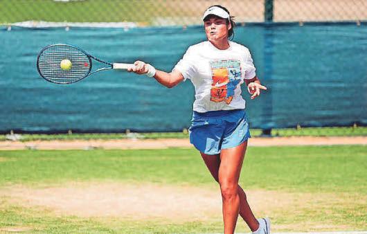 Raducanu's wary of Marketa forces