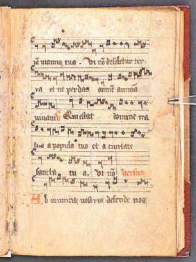 Ancient Abbey music discovered