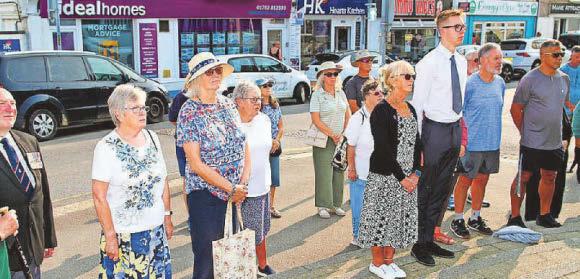 Veterans gather for Torpoint service