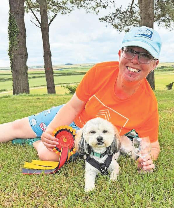 Mabel the crossbreed proves a hit at Scruffts
