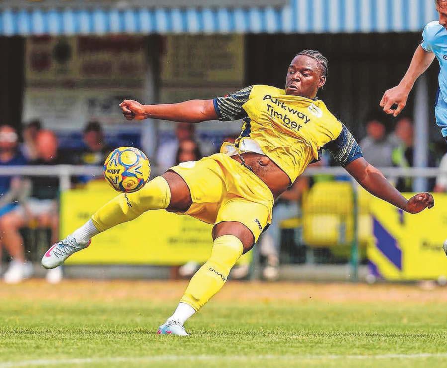 Depleted Parkway are within seconds of surprise away win