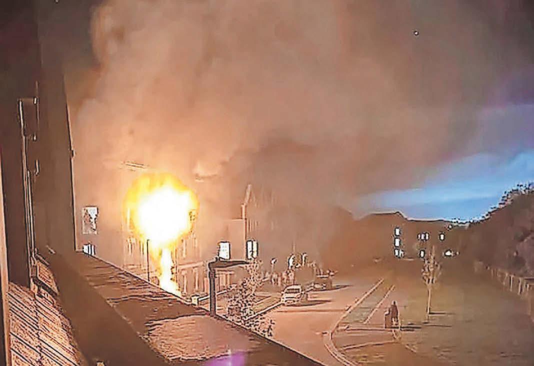 Sherford fire: arson inquiry is launched