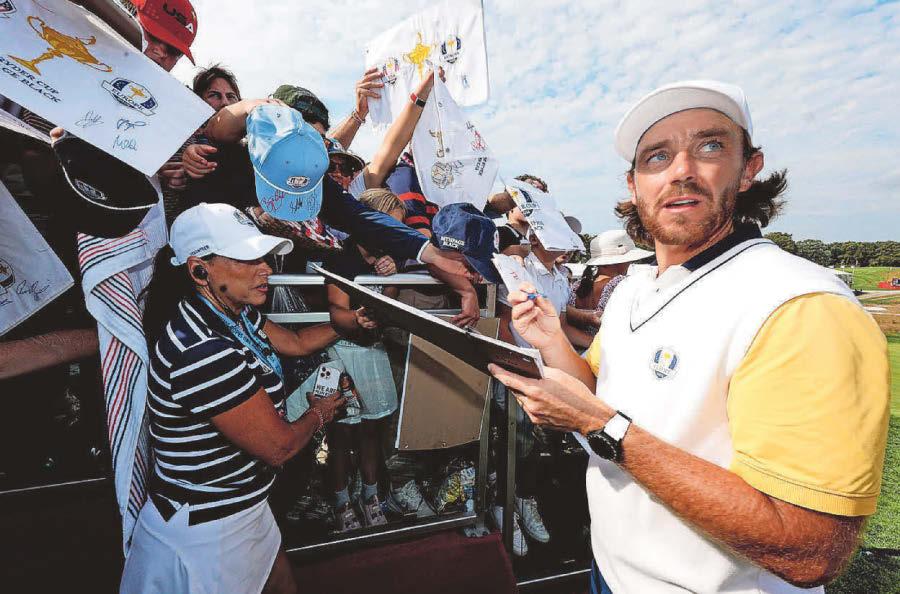 Fleetwood braced for a hostile crowd and fired up Americans
