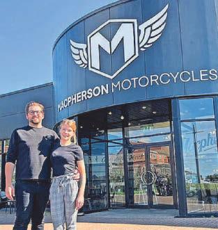 NEW SHOWROOM AND CAFE A DRAW FOR MOTORCYCLE FANS