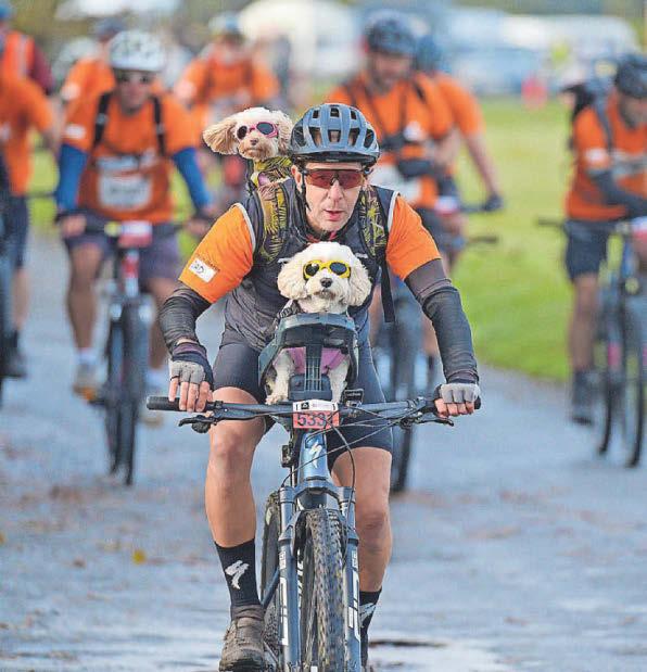 Pedalling with purpose at Tour de Moor ride