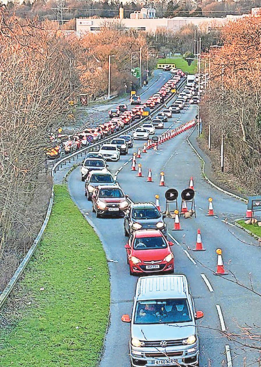 End in sight for first phase of road upgrade