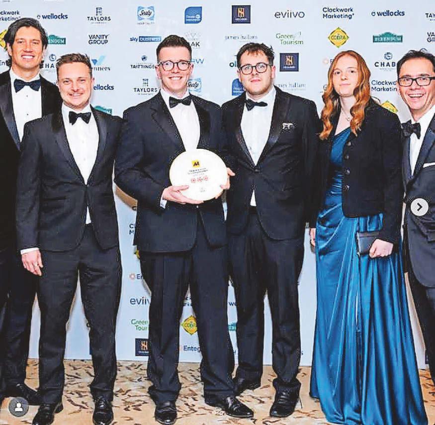 Restaurant given third AA Rosette for 'fabulous' food