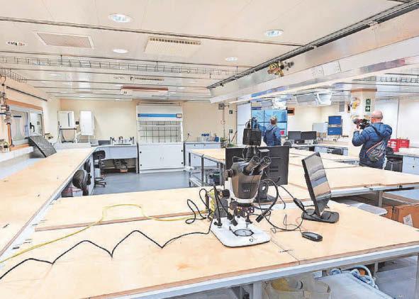 Sir David Attenborough (the ship) visits city