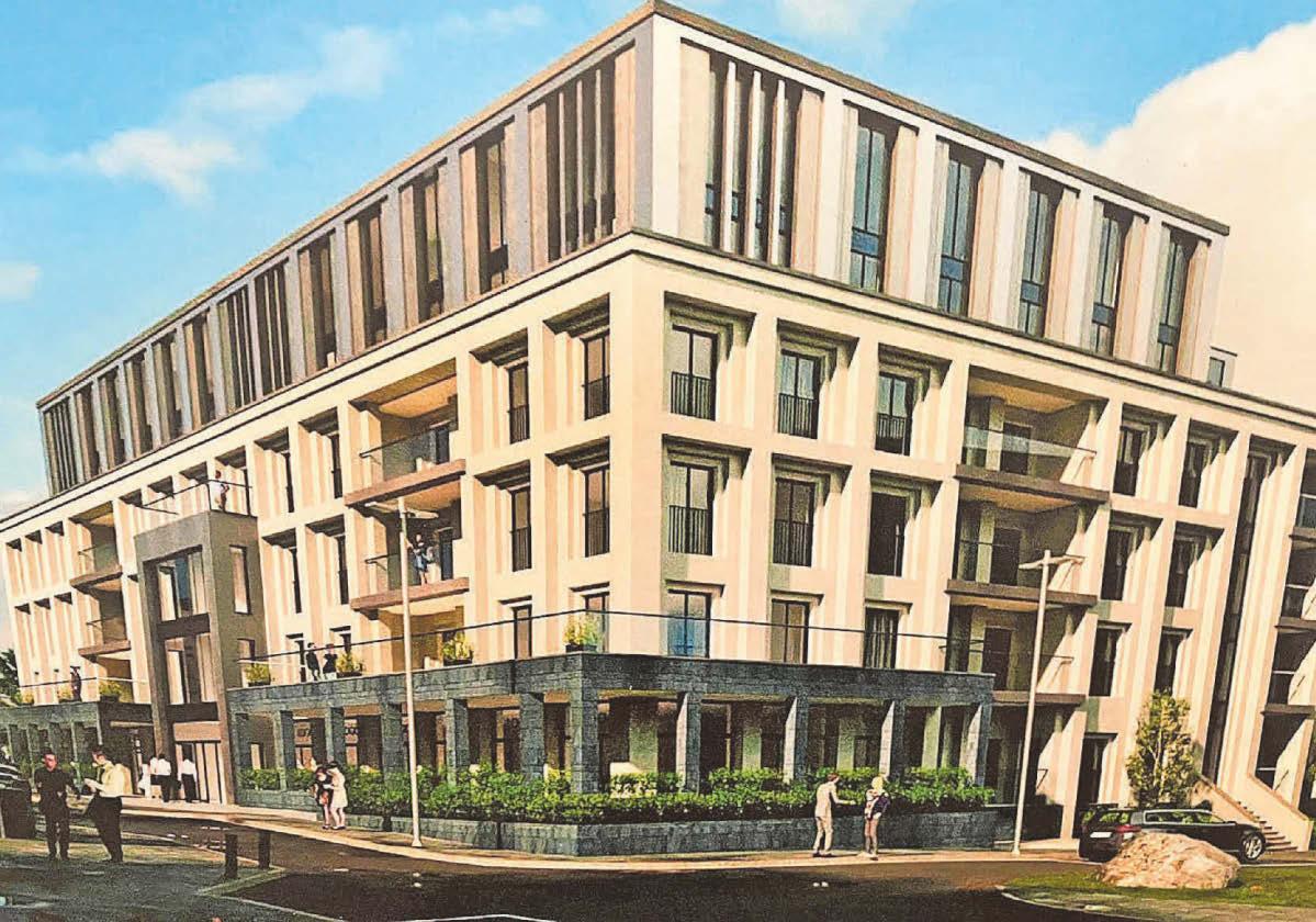 Plan for high-end flats on Hoe