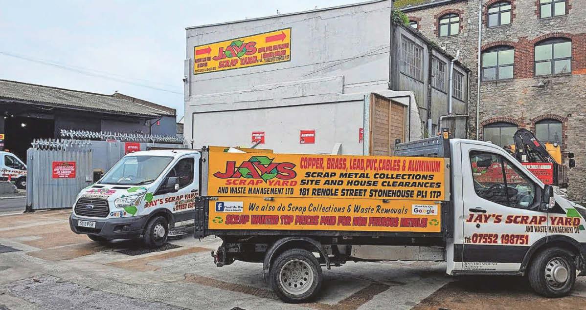 Relocation planned by scrap metal business