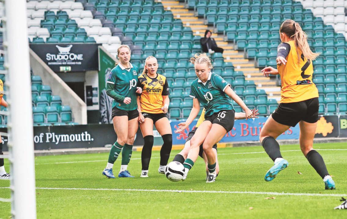 Argyle Women cruise into the second round of FA Cup