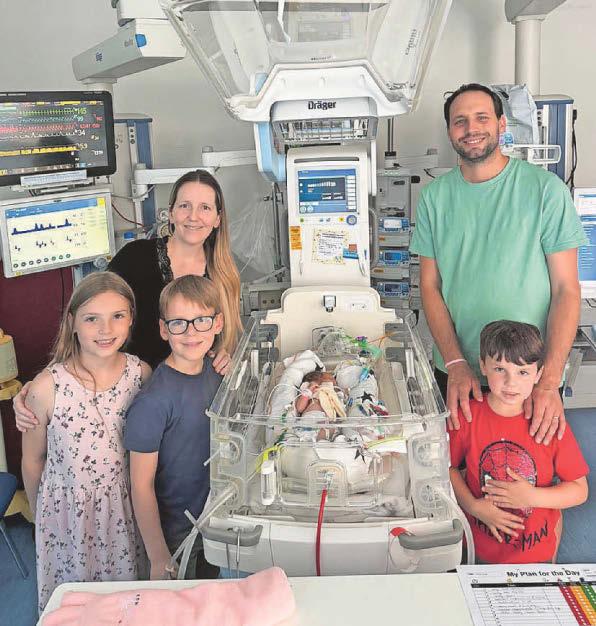 Family walks 125 miles for their 'little miracle'