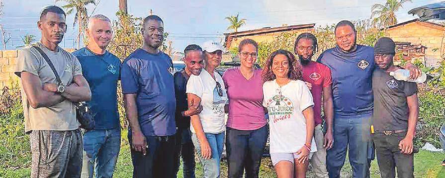 Dad raising funds for hurricane-hit island