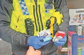 Police swoop on tobacco, vapes and 'unsafe toys'