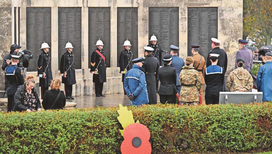 Weather can't dampen the spirit of Remembrance