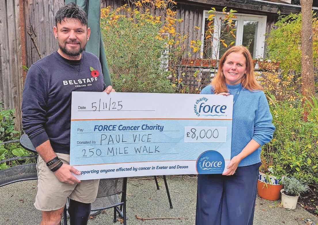 Ex-Royal Marine completes trek - with broken leg