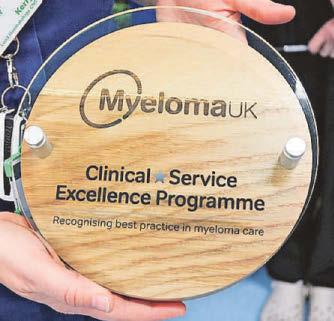 Hospital team awarded for clinical excellence