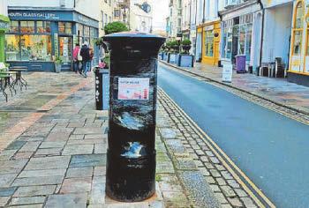 Residents see red at post box replacement