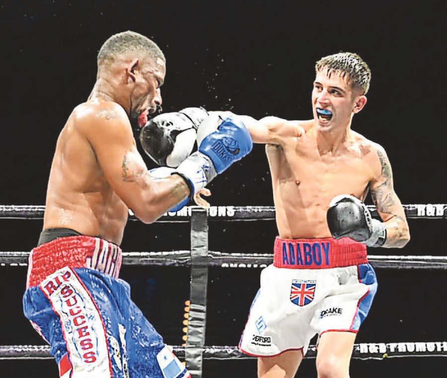 Adaway's statement win takes him closer to British title fight