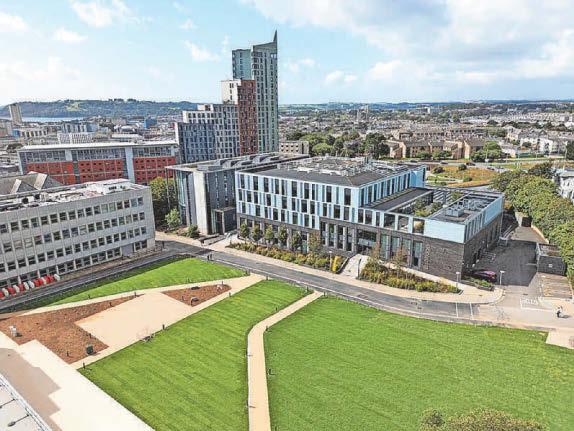 New parkland at the heart of the city centre