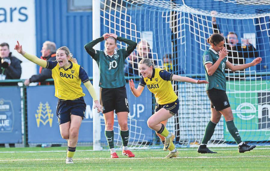 Argyle suffer double late blow to bow out of Women's FA Cup